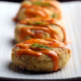 Hearts of Palm Crab Cakes