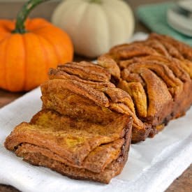 Pumpkin Pull Apart Bread