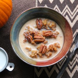 Pumpkin Breakfast Quinoa