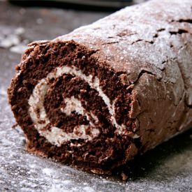 Flourless Chocolate Roulade