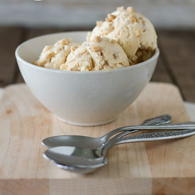 Pumpkin Toffee Ice Cream