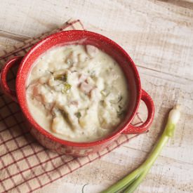 Creamy Potato & Ham Soup