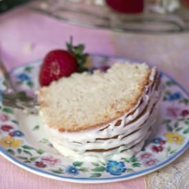 Rose Ricotta Pound Cake
