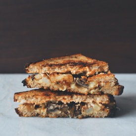 Mushroom Grilled Cheese