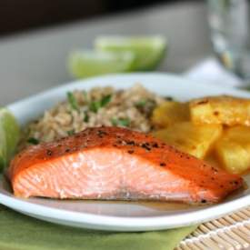 Sweet and Spicy Salmon