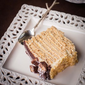 No Bake Honey Cake