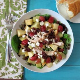 Chicken, Apple and Sweet Potato Sal