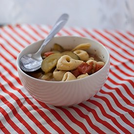 Tortellini and Zucchini Soup