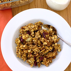 Pumpkin Spice Granola