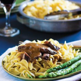Slow Cooked Onion Thyme Lamb