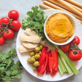 Roasted Butternut Squash Hummus