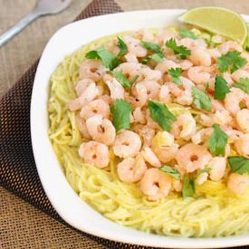 Creamy Curry Shrimp Pasta
