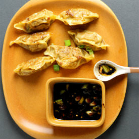 Pork Dumplings with Ginger