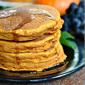 Vanilla Pumpkin Pancakes