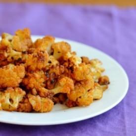 Savory Roasted Cauliflower Bites