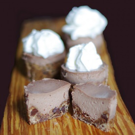Chocolate Cheesecake & Cookie Crust