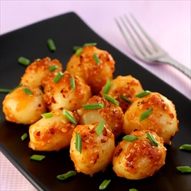 Chilli Garlic Potatoes