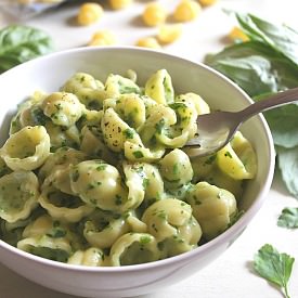 Pesto Macaroni Cheese