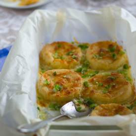 Double Baked Cheese Soufflé