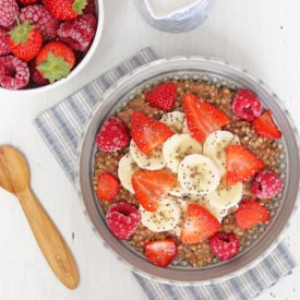Banana Buckwheat Porridge