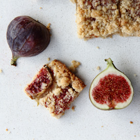 Vanilla Fig Shortbread Bars