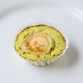 Zucchini Bites with Goat Cheese