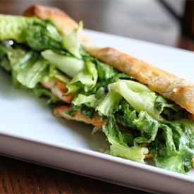 Chicken Caesar Salad Sandwich