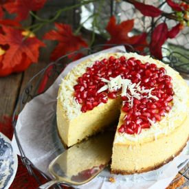 Pumpkin Quark Cheesecake