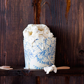 Lemon and Poppy Seed Ice Cream