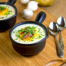 Totally Loaded Potato Soup