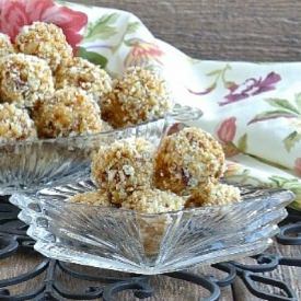 Date Rice Krispie Balls