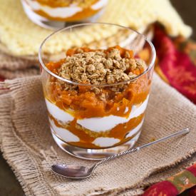 Spiced Pumpkin Yogurt Parfait