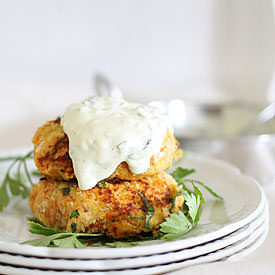Spicy Sweet Potato Cakes