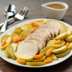 Apple Cider Braised Pork Roast