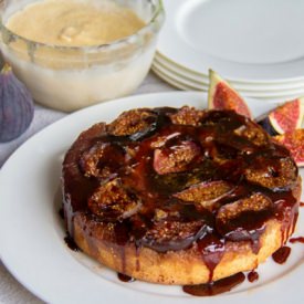 Fig Upside Down Cake
