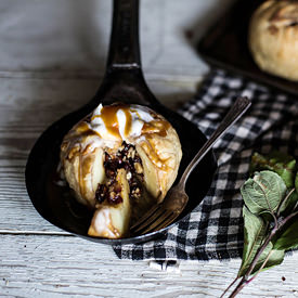 Salted Caramel Apple Dumplings