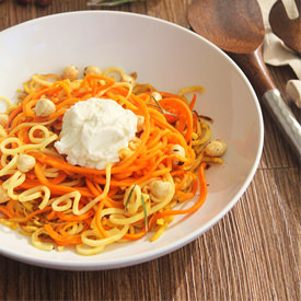 Carrot and Parsnip Noodles