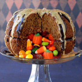 Great Pumpkin Pinata Cake