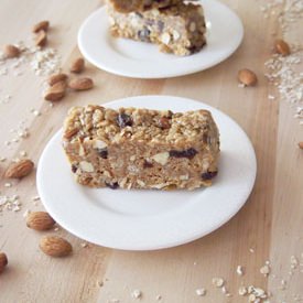 No Bake Peanut Butter Granola Bars