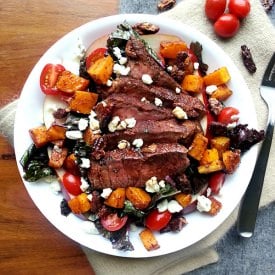 Cinnamon Chile Spiced Steak Salad