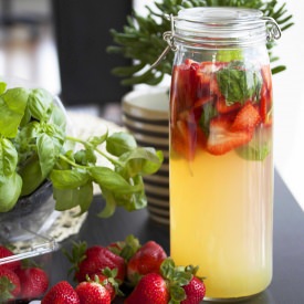 Strawberry Basil Margarita