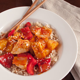 Sweet & Sour Chicken Stir Fry