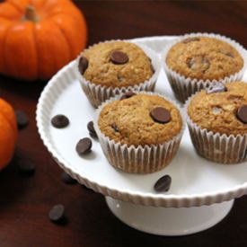 Pumpkin Chocolate Chip Muffins