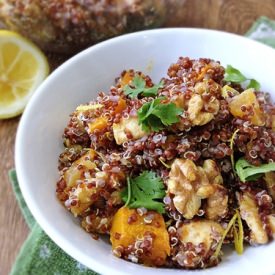 Moroccan Chicken Quinoa Salad