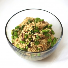 Coconut Curry Barley Risotto