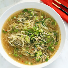 Ginger Scallion Noodle Bowl