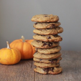 Pumpkin Chocolate Chip Cookies