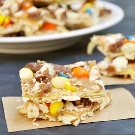 Halloween Candy Toffee
