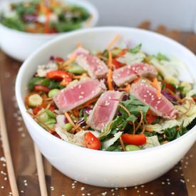Chopped Ahi Tuna Salad