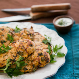 Grilled Moroccan Chicken